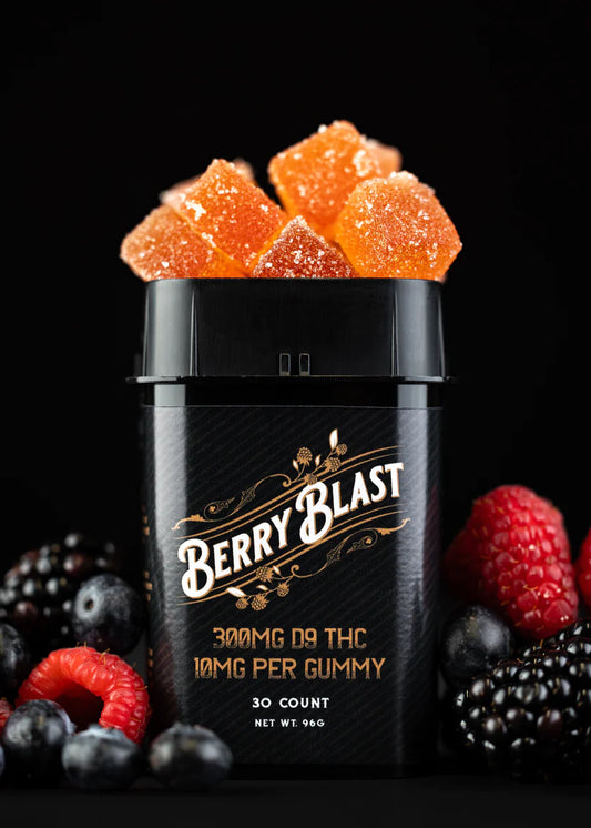 Dankadence Berry Blast Gummies 10mg D9-THC 300mg 30ct